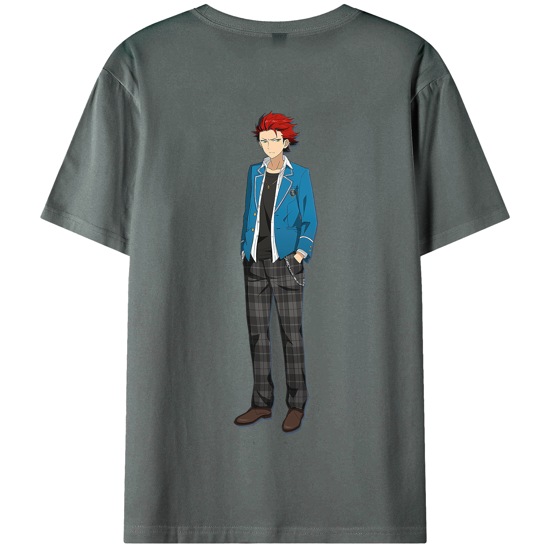（画像用） あんさんぶるスターズ! Ensemble Stars 綿100％半袖Tシャツ（背面プリント）